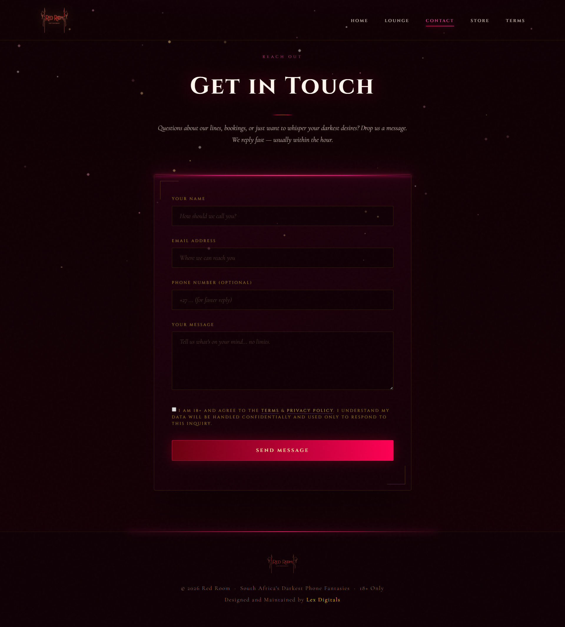 Red Rooms – Detail Section